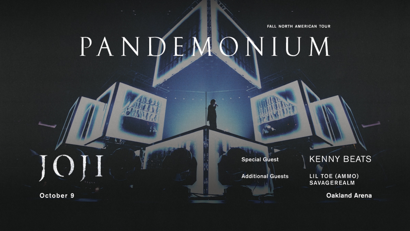 Win tickets to see JOJI in the world "Pandemonium" Tour at Oakland Arena