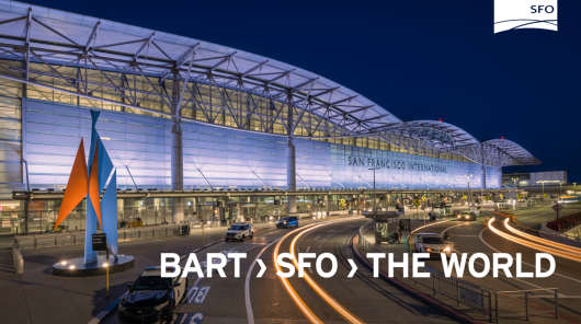 Take BART to San Francisco International Airport—and then explore the world!
