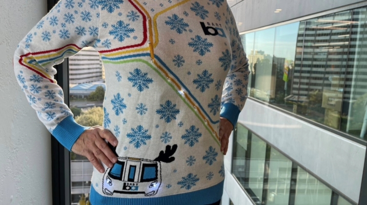Win the BART Ugly Holiday Sweater... FINAL chance!