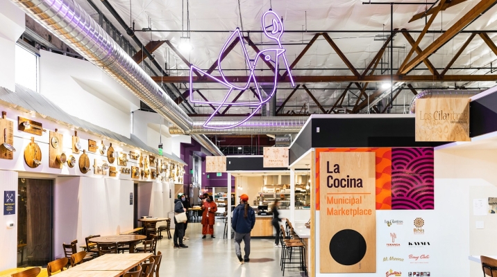 Dine at the nation’s first women-run food hall: La Cocina Municipal Marketplace in SF
