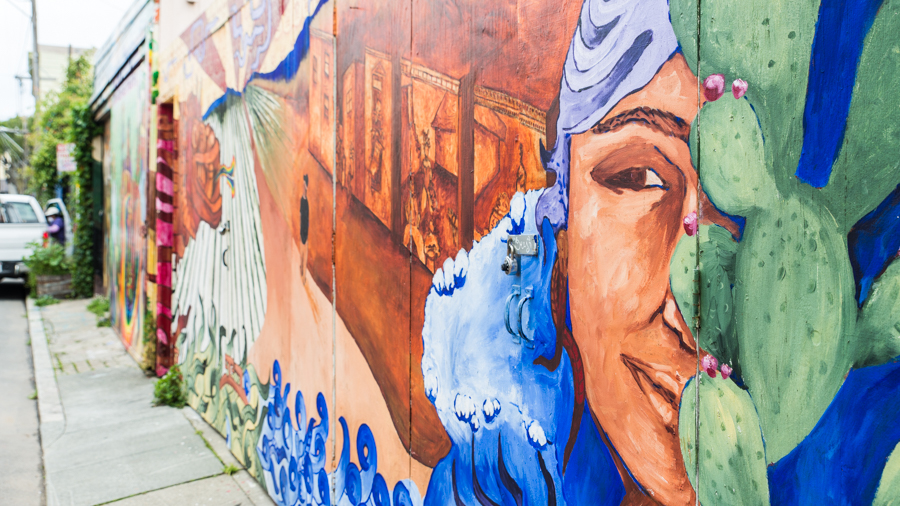 Murals in San Francisco's Mission District
