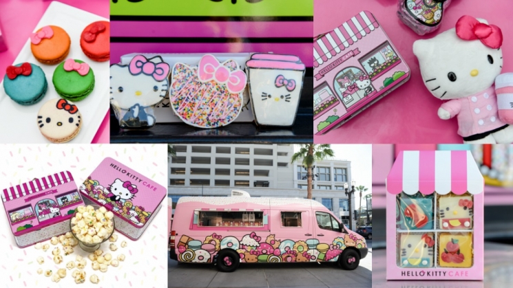 The "Hello Kitty" Cafe Truck will be at Stoneridge Mall on Saturday. Photo courtesy of Sanrio/Hello Kitty.
