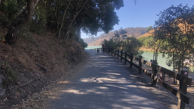 Lake chabot cheap bike trail