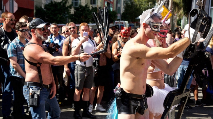 The Folsom Street Fair goes virtual this Sunday. Photo courtesy of The San Francisco Examiner.