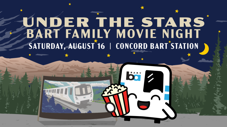 BART hosting move night event