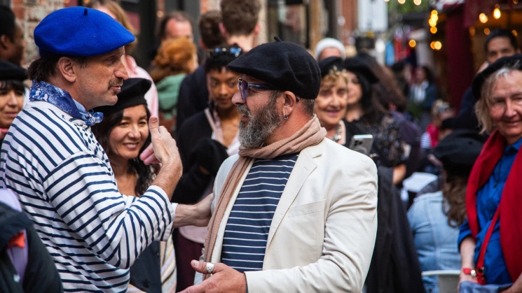 Celebrate Bastille Day on Belden Place this weekend in the Bay Area. Photo courtesy of Downtown SF Partnership. Celebrate Bastille Day on Belden Place this weekend in the Bay Area. Photo courtesy of Downtown SF Partnership.