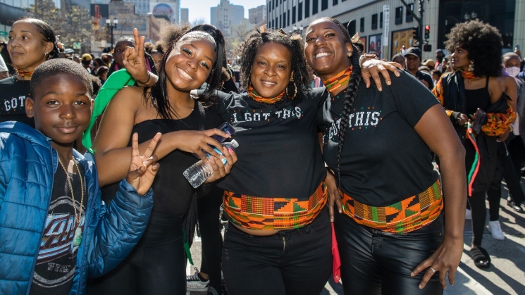 The Black Joy Parade is in Oakland this weekend and you don't want to miss it! Photo courtesy of Oaklandside