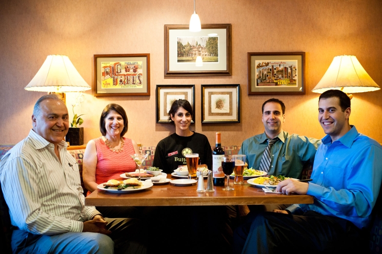 Thanksgiving dinner with family 