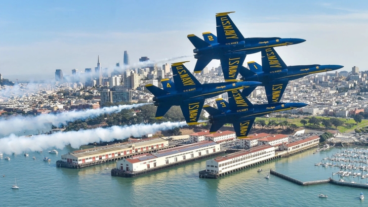 Enjoy the magic of Fleet Week. Photo courtesy of Visit Vallejo. 