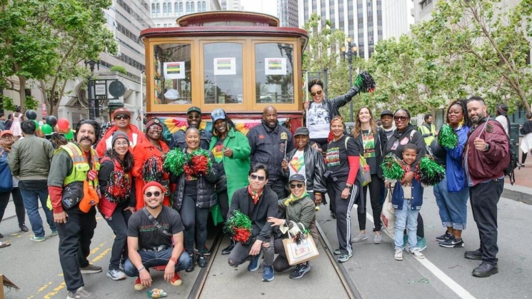 Check out San Francisco's Juneteenth parade this weekend. Photo courtesy of SFMTA. Check out San Francisco's Juneteenth parade this weekend. Photo courtesy of SFMTA.