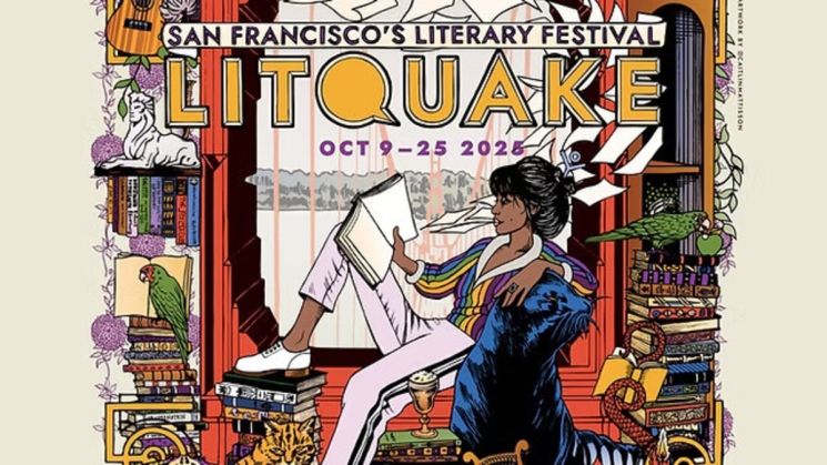 Litquake arrives in the Bay Area on Oct. 9. Photo courtesy of Litquake. 