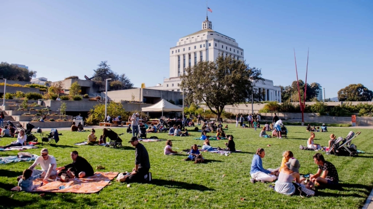 friday nights at OMCA near Lake Merritt