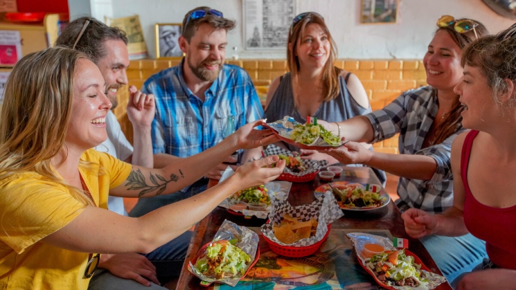 Discover San Francisco's culinary scene with Stretchy Pants Food Tours. Photo courtesy of Stretchy Pants Food Tours. Discover San Francisco's culinary scene with Stretchy Pants Food Tours. Photo courtesy of Stretchy Pants Food Tours.