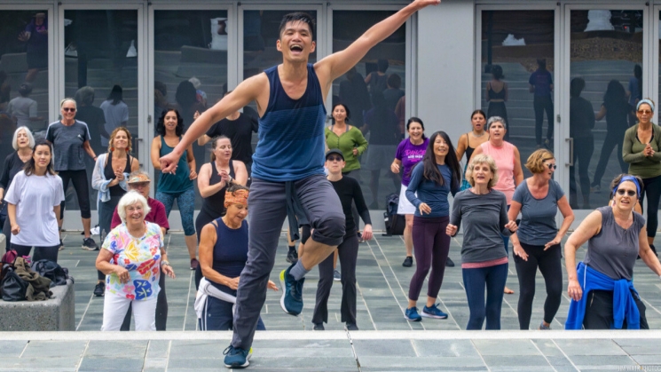 Get moving at YBG Dance Day. Photo courtesy of Yerba Buena Gardens Festival. 