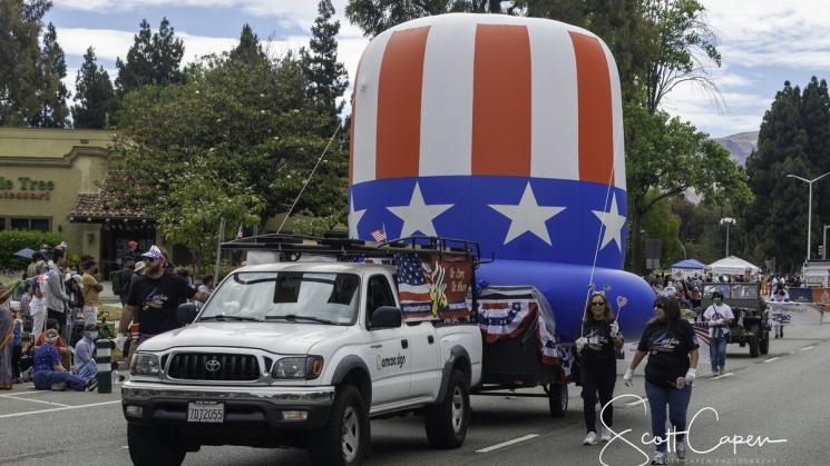 Fremont 4th of July Parade. Photo Courtesy of Scoot Capen via fremont4th.org