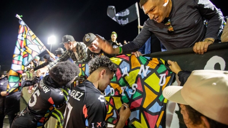 Oakland Roots match. Photo courtesy of U.S. Soccer Federation.