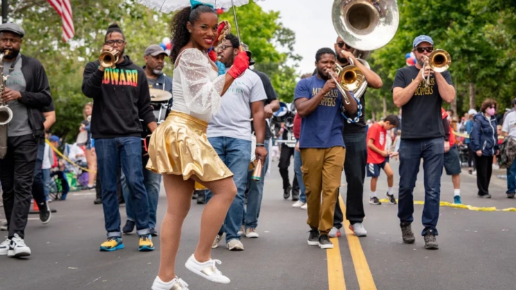 Orinda's Fourth of July Parade. Photo courtesy of Jeff Heyman, The Orinda News