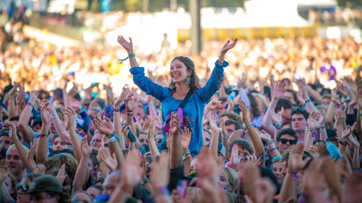 Enjoying the show at Outside Lands. Photo courtesy of Outside Lands. 