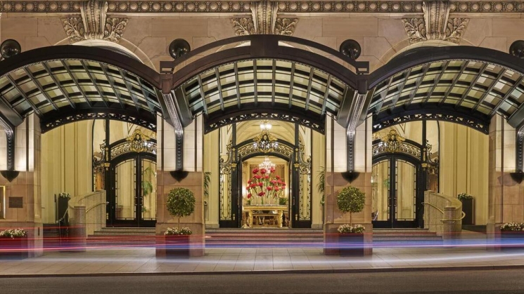 Palace Hotel. Photo courtesy of Historic Hotels of America. 