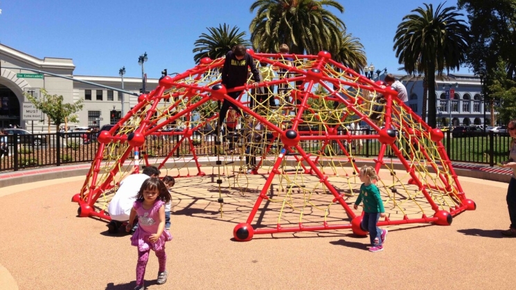 Sue Bierman Park. Photo courtesy of Roma Collaborative. 