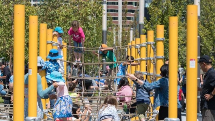 Salesforce Park. Photo courtesy of TJPA.