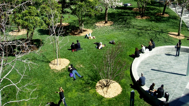 Yerba Buena Gardens. Photo courtesy of Yerba Buena Gardens. 