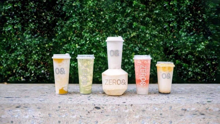 Enjoy boba at Zero&. Photo courtesy of Uber Eats. 