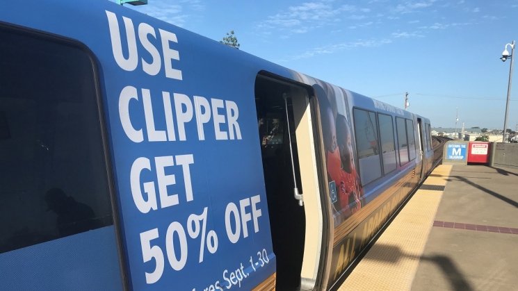 Have you seen our new wrapped train?
