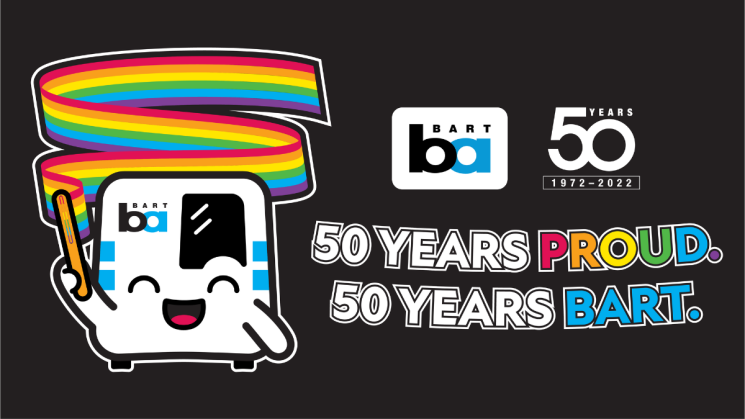 Celebrate SF Pride 2022 and take BART to the Parade