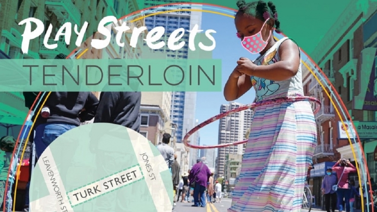 Enjoy a fun open space this weekend in the Tenderloin. Photo courtesy of Tenderloin Community Benefit District.