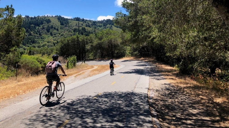 BARTable by bike: Sawyer Camp Trail