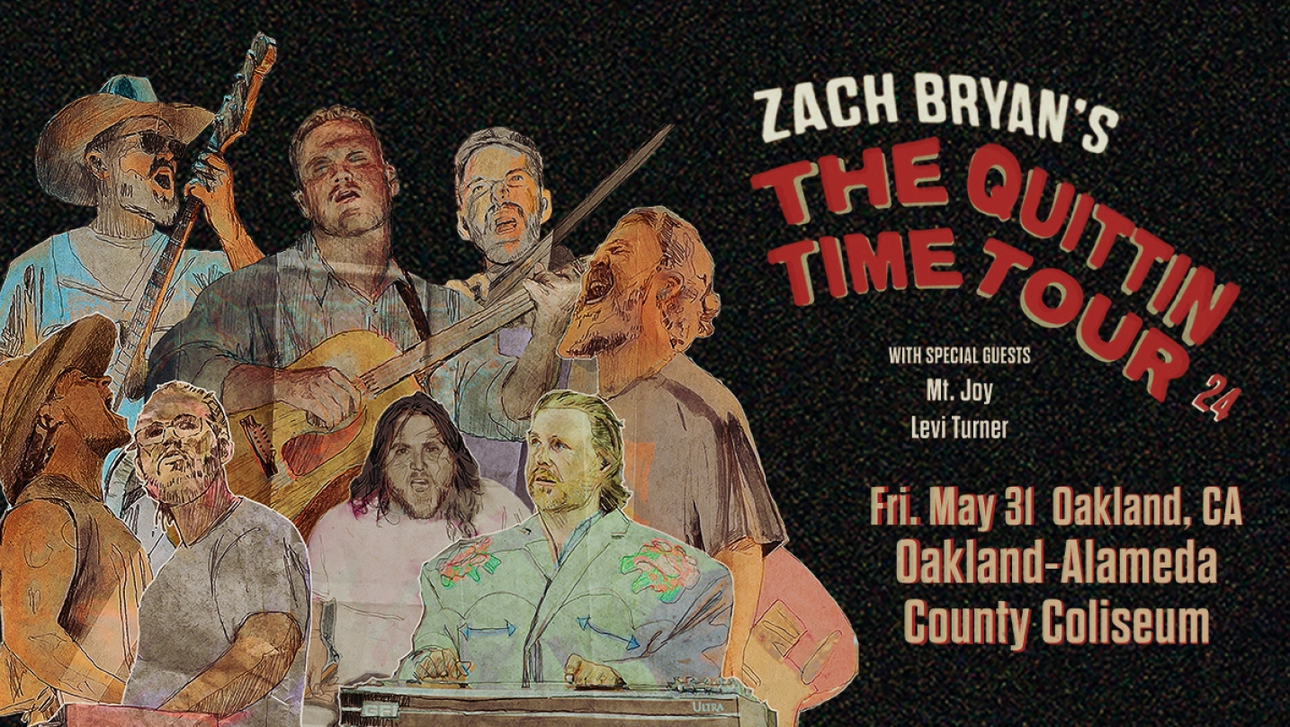 Win ticket to see Zach Bryan & guests at Oakland-Alameda Coliseum