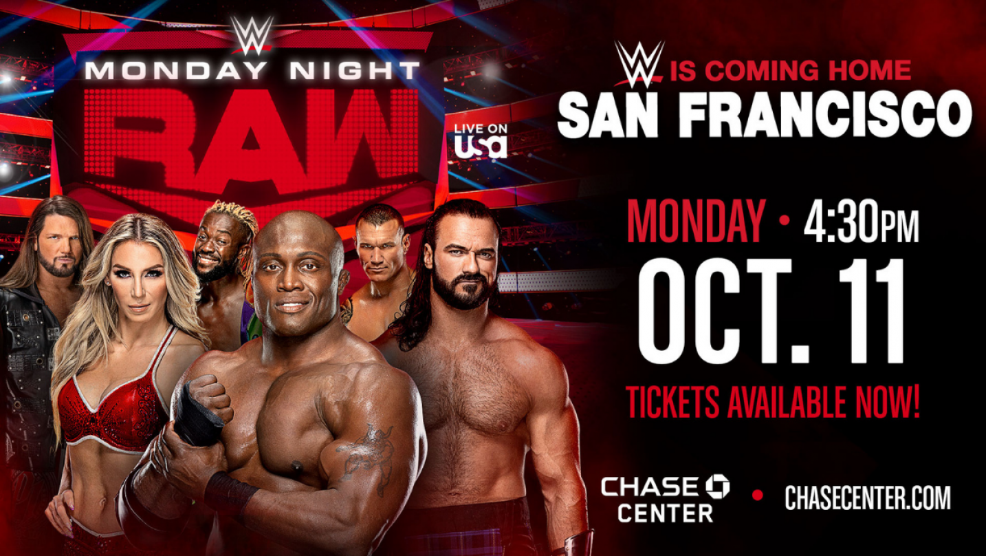 Win 2 tickets to WWE Monday Night Raw!
