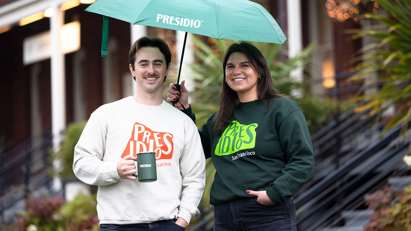 Enter to win San Francisco Presidio swag!