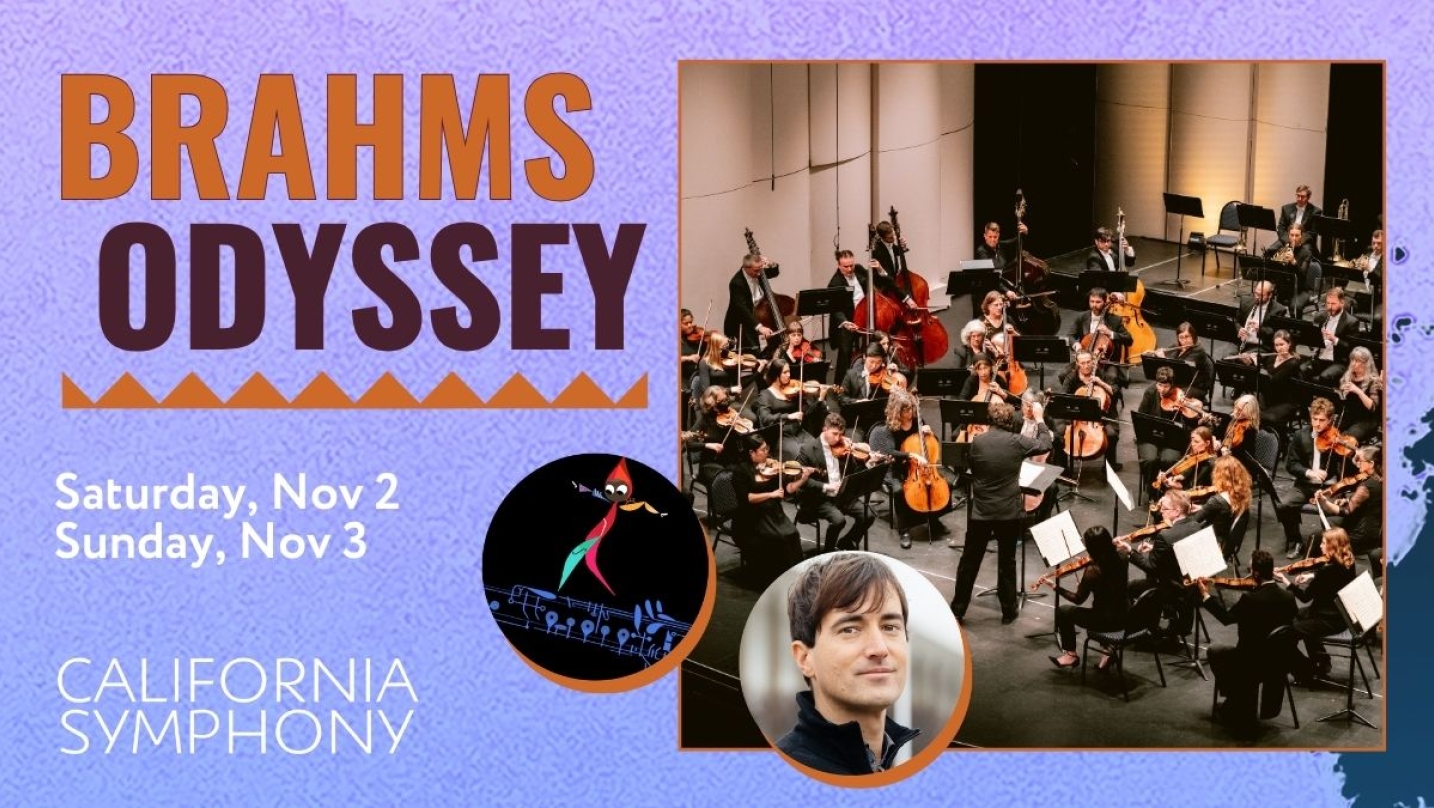 Win tickets to California Symphony's "Brahms Odyssey" in Walnut Creek