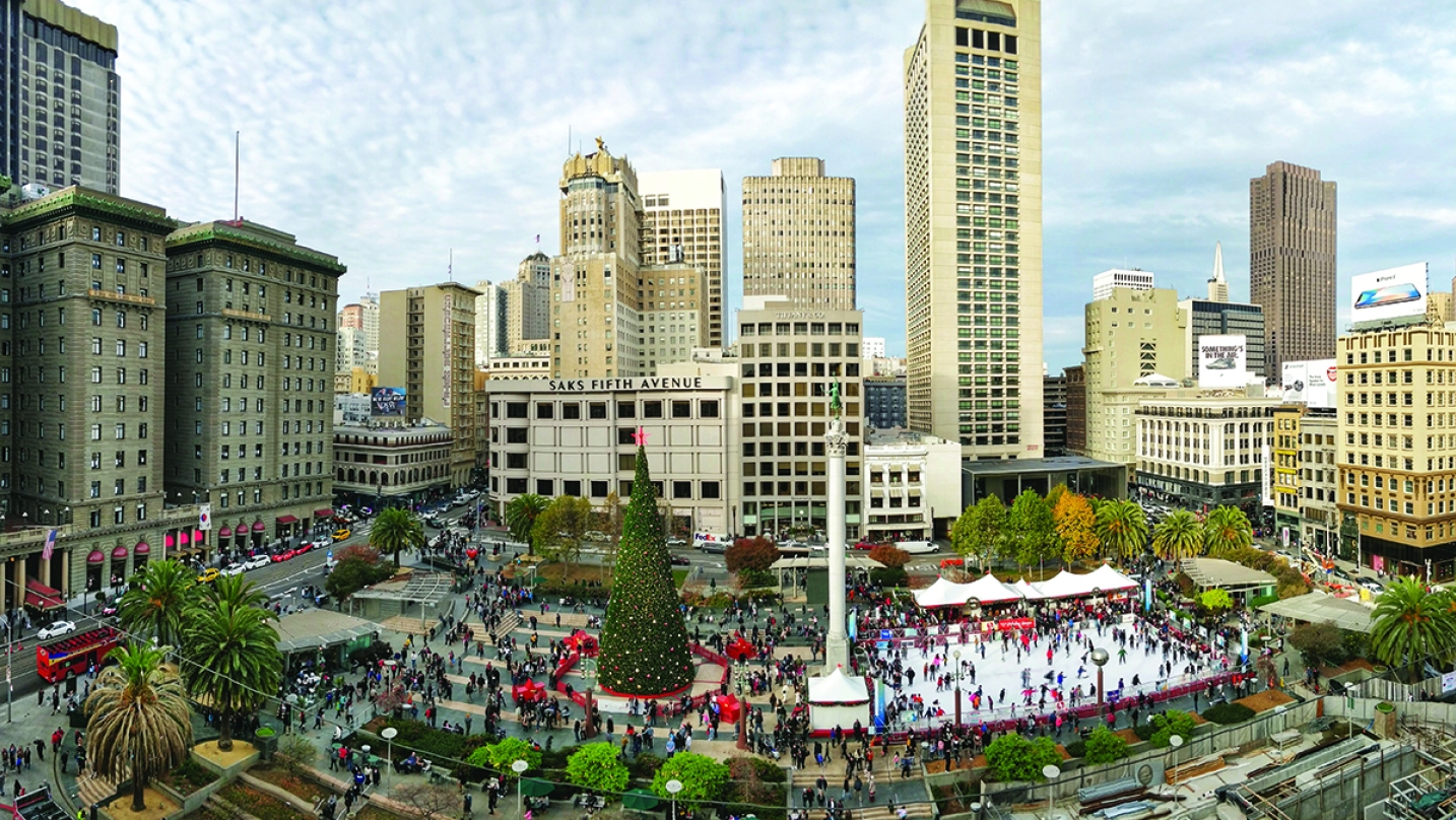 Win a night in SF + ice skating in Union Square