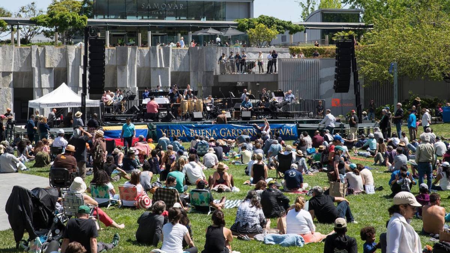 Enjoy the MLK Jr. Day Music Festival at Yerba Buena Gardens. Photo courtesy of Urban Diversion. 