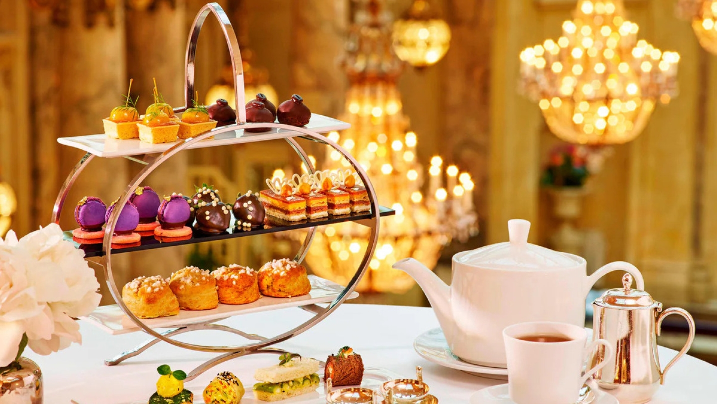 The Palace Hotel offers one of the fanciest afternoon tea experiences in the Bay Area. Photo courtesy of The Palace Hotel. 