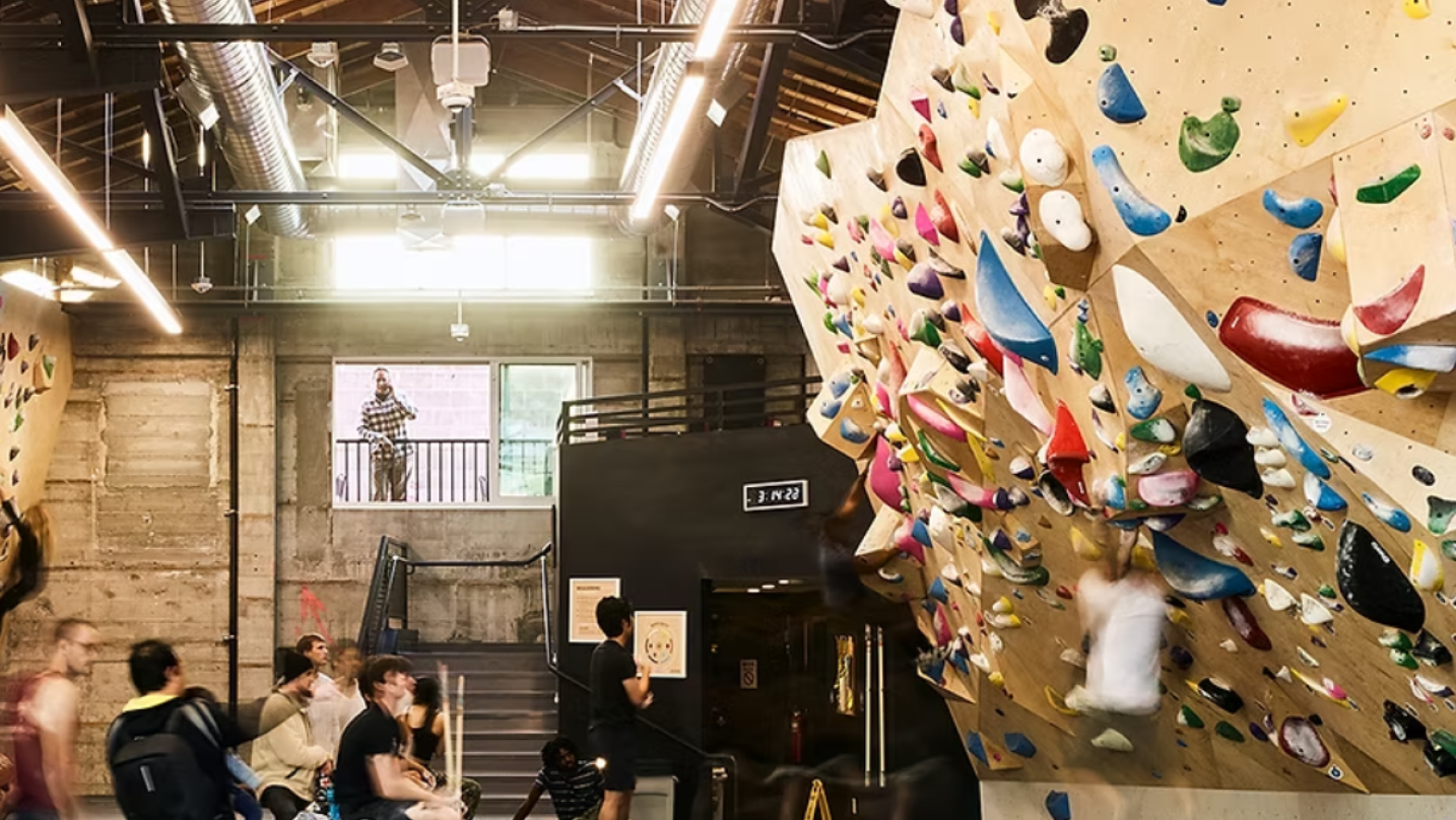 indoor rock climbing near BART