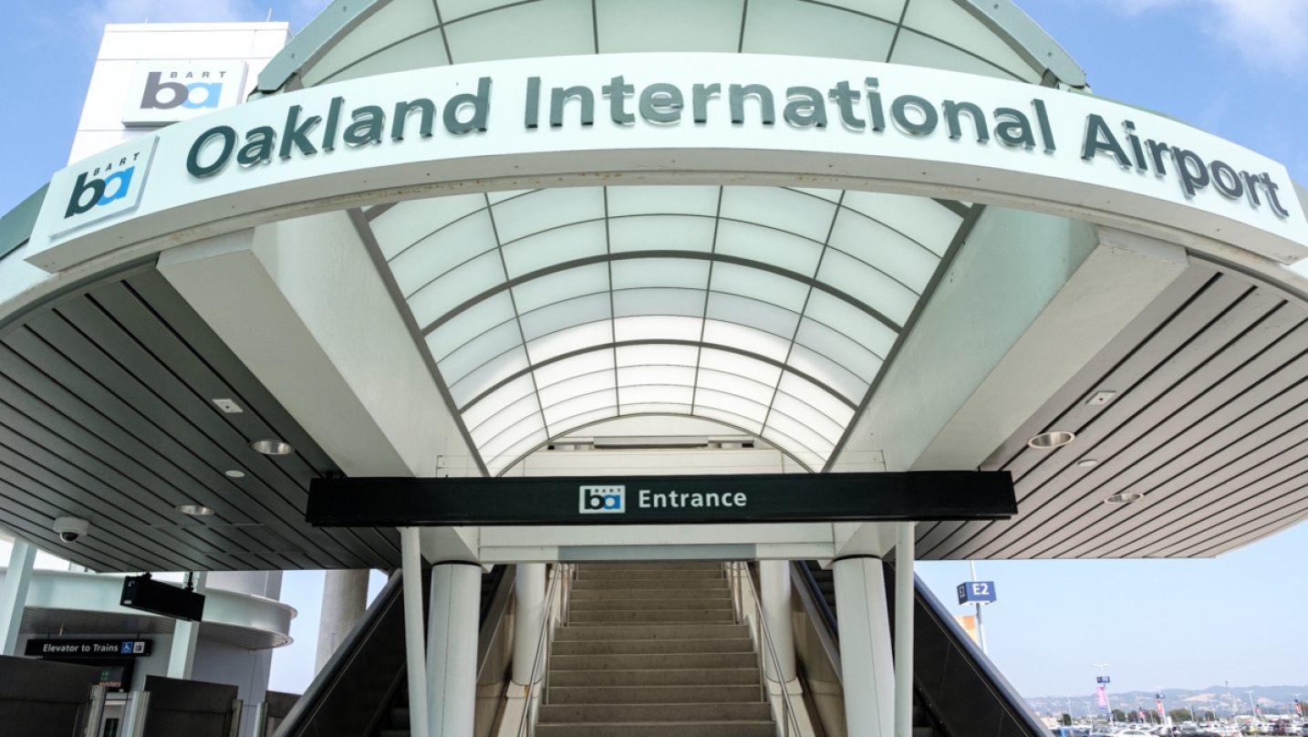 Visit Oakland International Airport (OAK). Photo courtesy of The Oaklandside (Credit- Pete Rosos).
