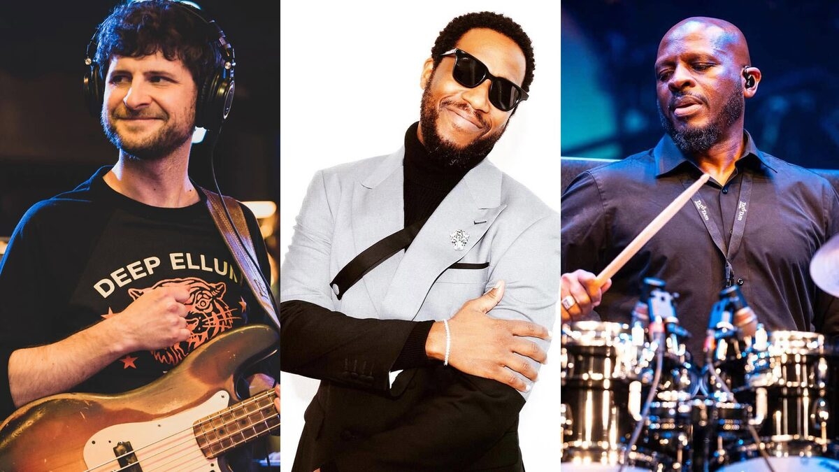 Michael League, Cory Henry, Nathaniel Townsley at Miner Auditorium
