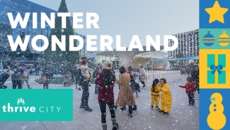 Celebrate the festive season at Winter Wonderland at Thrive City. Photo courtesy of Chase Center. 