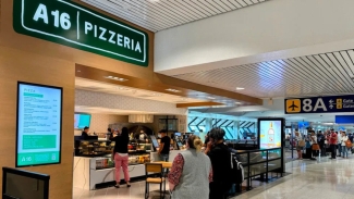 The beloved Italian cafe arrived at Oakland International Airport last year. Photo courtesy of Airport Experience News.