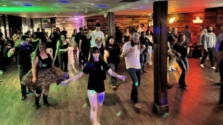 Line dance and more at the Bourbon Highway Country Bar & Kitchen. Photo courtesy of bourbonhighway.com.