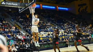 Cheer for Cal this weekend in Berkeley. Photo courtesy of Cal Basketball. 