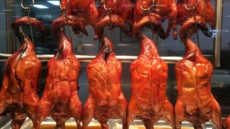 You can't miss the ducks in shop windows while strolling through Chinatown. Photo courtesy of Cozymeal.