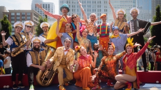 Be amazed this weekend at Circus Bella. Photo courtesy of Yerba Buena Gardens Festival.