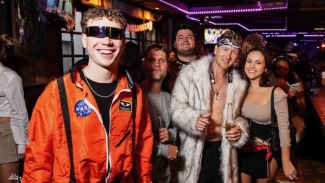 Enjoy a night out at Crawloween Pub Crawl. Photo courtesy of Crawloween Pub Crawl. 