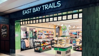 Stop by East by Trails at the Oakland Airport for all your travel needs. Photo courtesy of Port of Oakland.