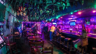 Enjoy a cocktail at the spookiest bars in the Bay Area. Photo courtesy of Visit Oakland.